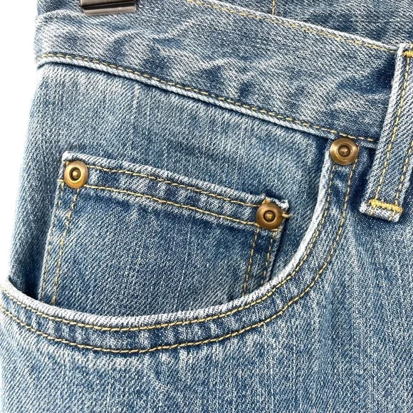 Bills Khakis Classic Fit 120z Denim Jeans, Medium Light Wash, Size 31 x 30 - Picture 5 of 10